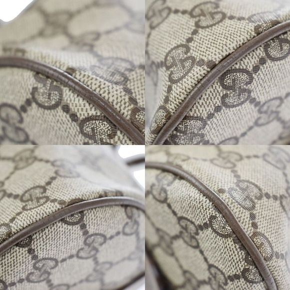 Gucci Gg Canvas Beige Canvas Handbag (Pre-Owned) - Picture 9 of 10